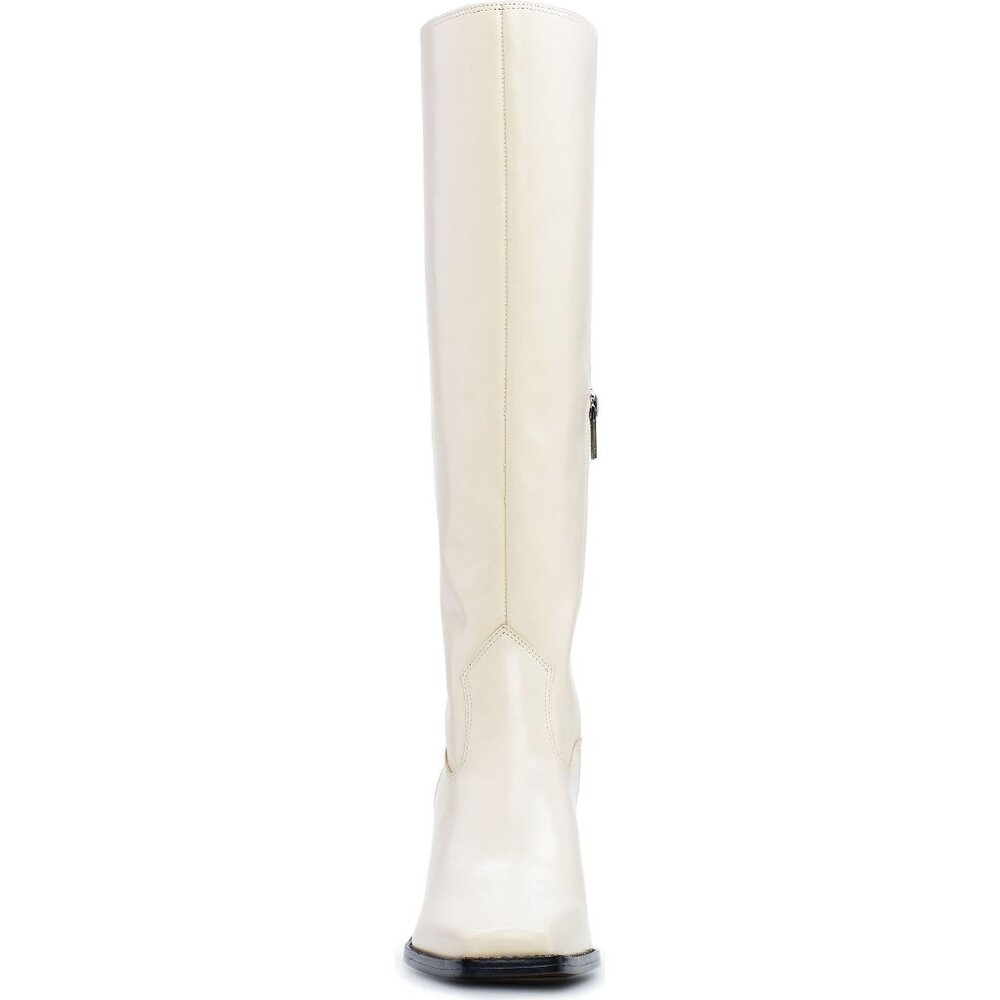 🆕 VINCE CAMUTO Sangeti 2 Wide Calf Tall Knee High Boot 8 Off-White - Picture 4 of 16